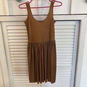 Pleated dress sundress Pull&Bear